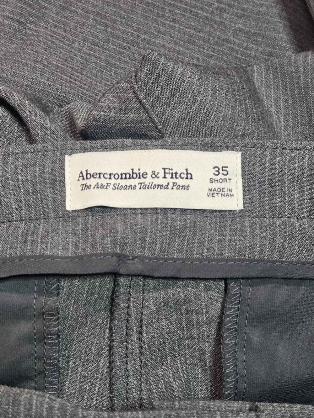 Abercrombie & Fitch Gray Wide-Leg Dress Pants - Picture 7 of 11